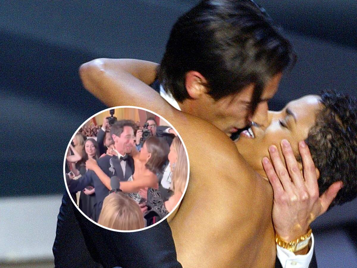 Premios Oscar 2025: Halle Berry recrea, 22 años después, su icónico beso con Adrien Brody en la alfombra roja