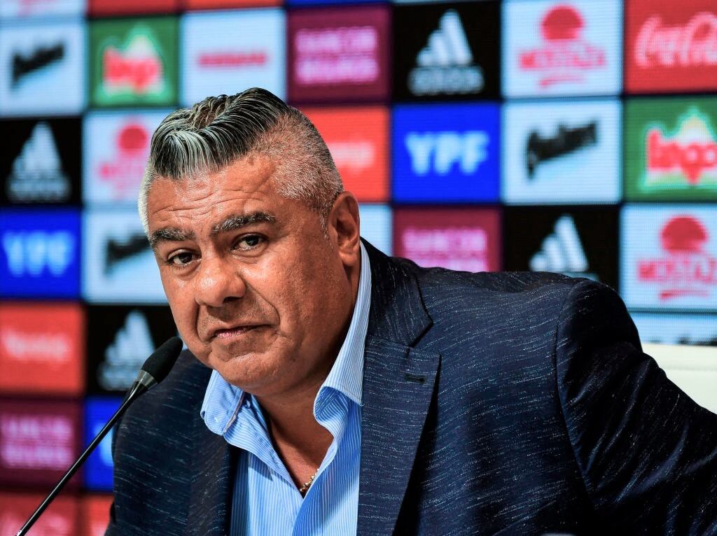 Claudio Tapia el presidente de la Asociación del Fútbol Argentino