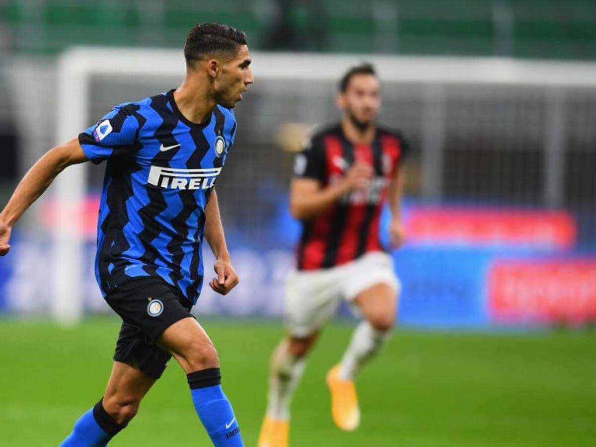 Inter comunicó que Achraf Hakimi dio negativo por Covid-19 en su último examen