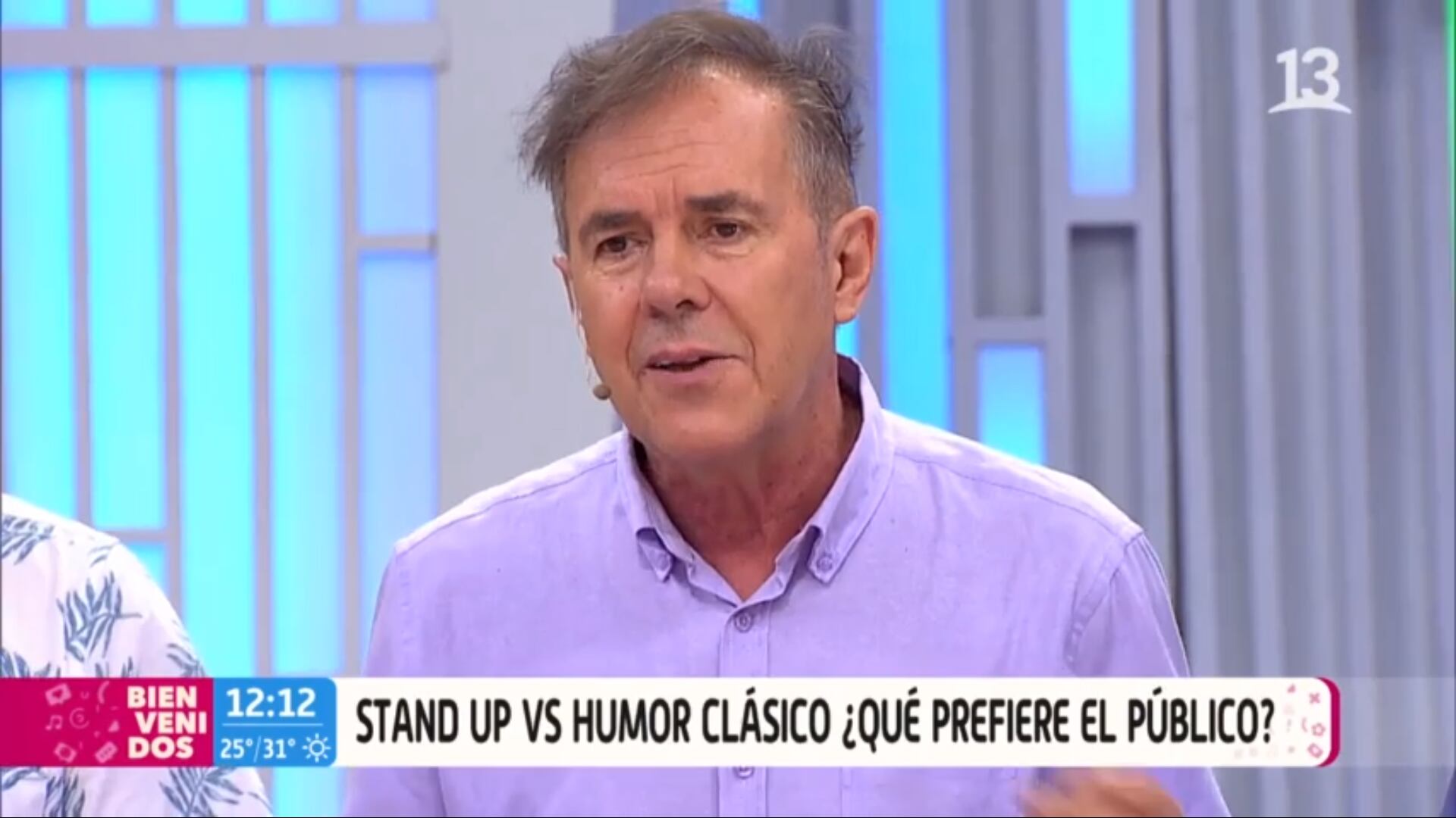 Cristián García-Huidobro en el matinal Bienvenidos