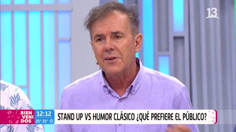 Cristián García-Huidobro en el matinal Bienvenidos