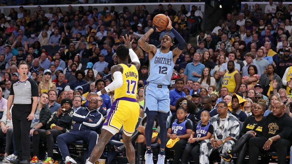 lakers v grizzlies - nba playoffs