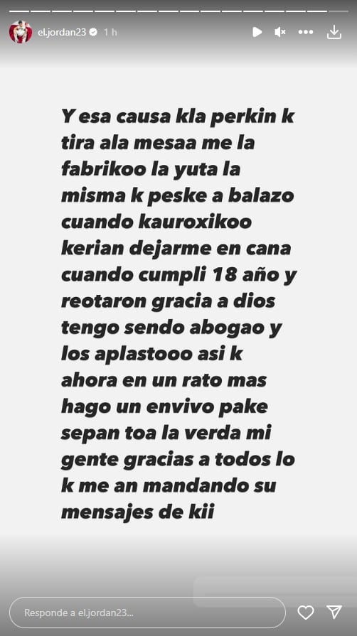 Storie de El Jordan 23