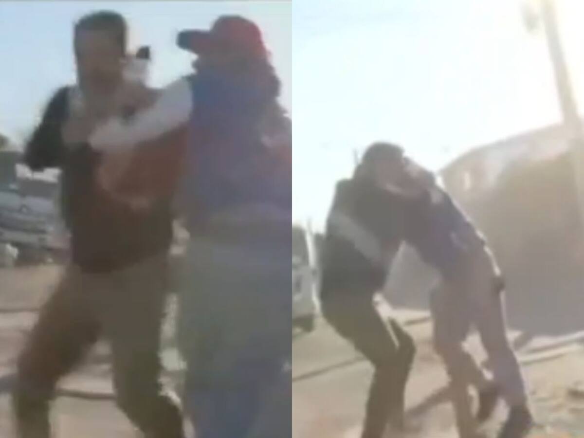Periodista de Canal 13 es golpeado en vivo durante violento ataque en operativo en San Bernardo