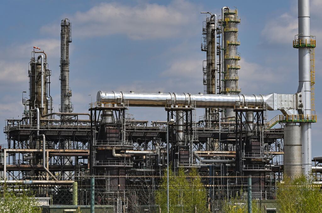 Una refinería en Brandenburgo que recibe petróleo desde Rusia