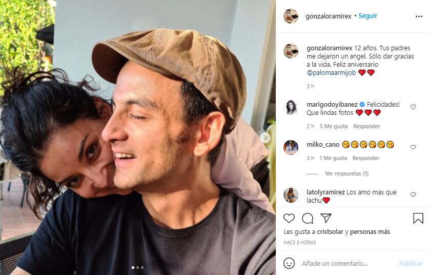 Gonzalo y Paloma l Instagram