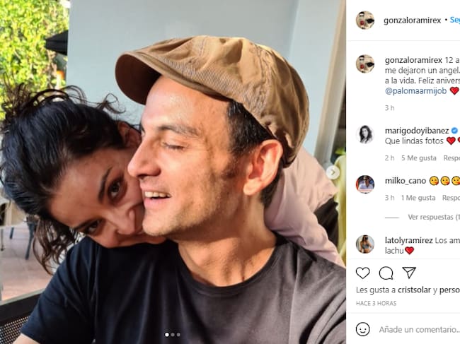 Gonzalo y Paloma l Instagram