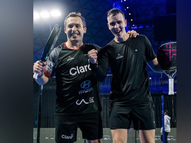 Javier Valdés saca la cara por Chile y avanza a la segunda ronda del Santiago Premier Padel