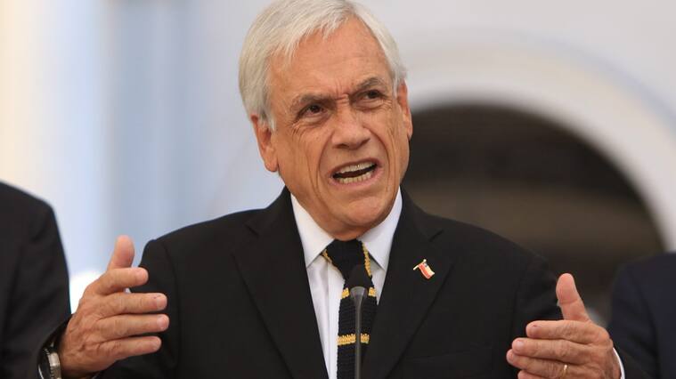 16 de Febrero de 2022/SANTIAGOEl Presidente de la República, Sebastián Piñera, realiza declaración por entrada en vigencia del Estado de Excepción Constitucional en la zona norte de Chile.
FOTO: LUKAS SOLIS/AGENCIAUNO