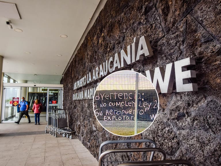 Amenaza de bomba en aeropuerto de La Araucanía