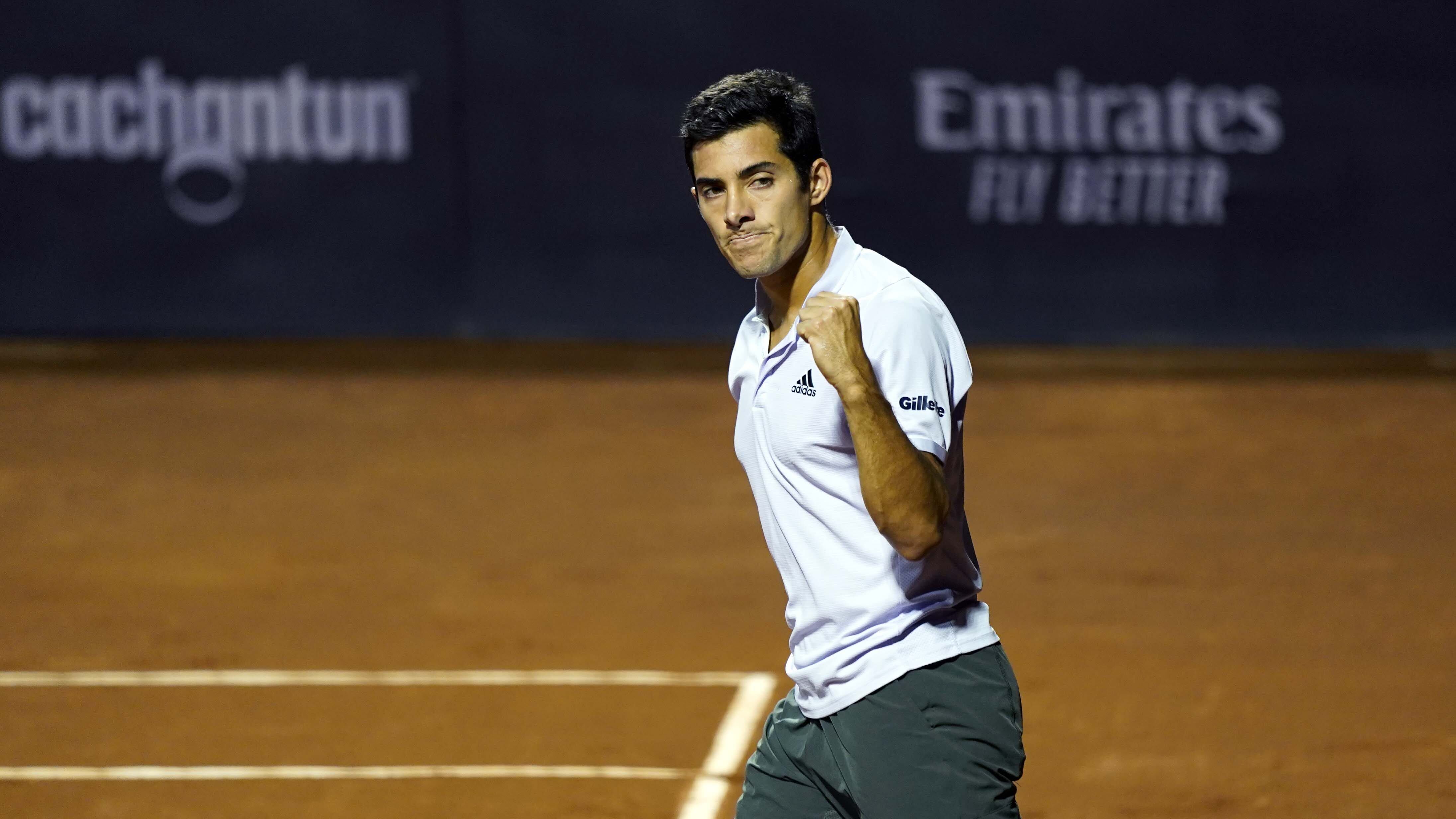Cristian Garin quedó libre en la primera ronda del ATP 250 de Córdoba