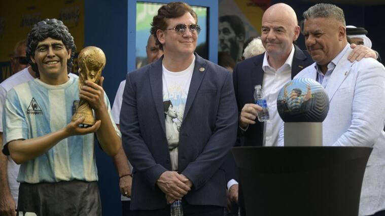 Conmebol y FIFA homenajean en Qatar a Diego Maradona en el segundo aniversario de su fallecimiento