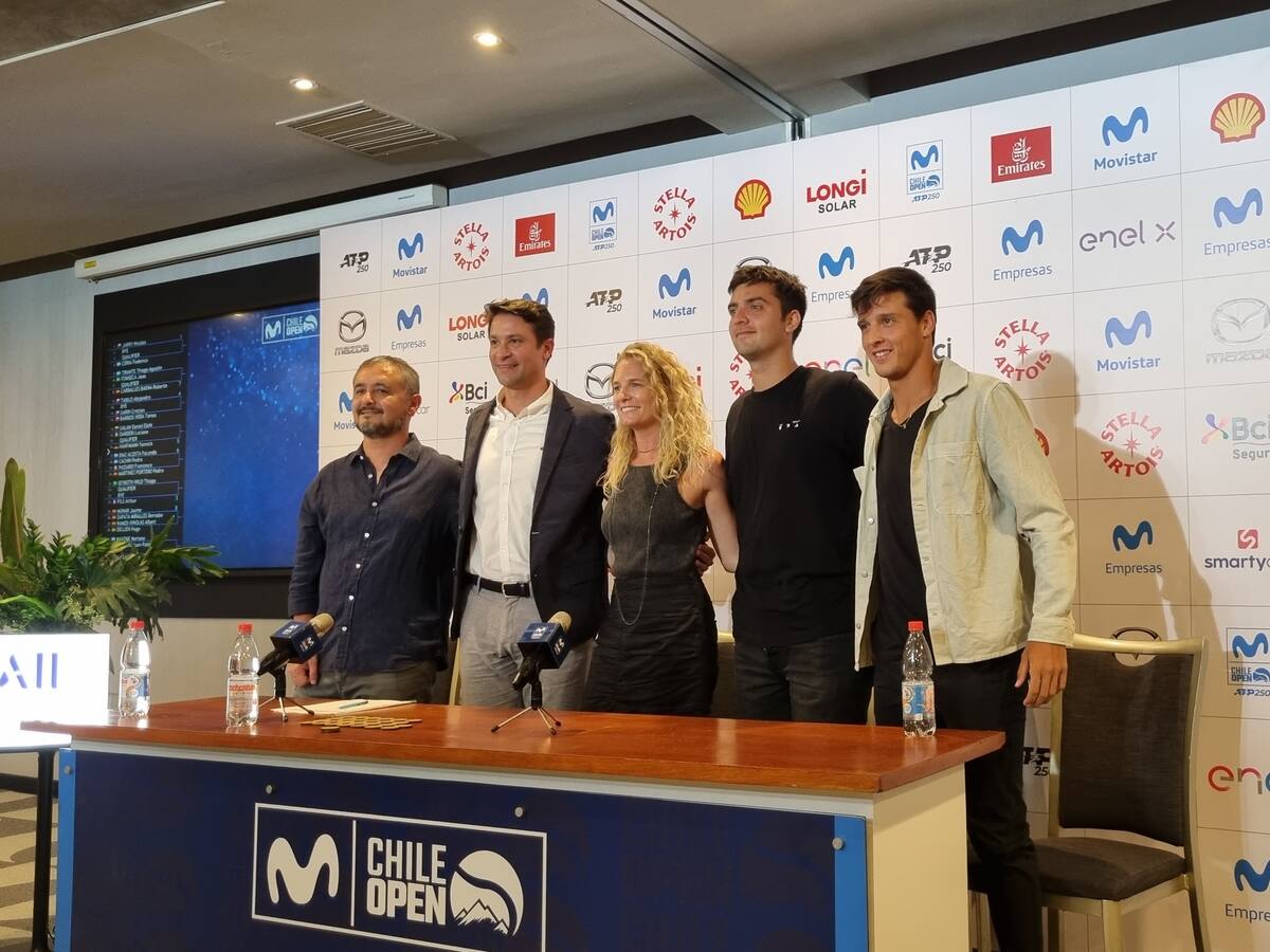 Con todos los nacionales en el mismo lado del cuadro: así quedó el main draw del Chile Open 2024