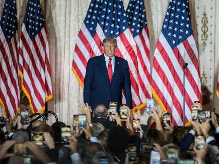 Donald Trump lanza su candidatura en un condominio en Palm Beach
