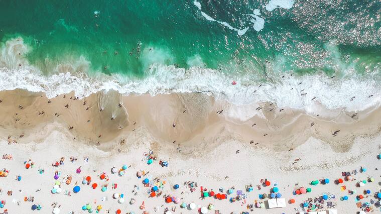 Playa en Punta Hermosa, Perú