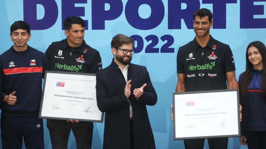 Primos Grimalt reciben el Premio Nacional del Deporte 2022: "Fue un gran año en nuestras carreras y 2023 es muy especial"