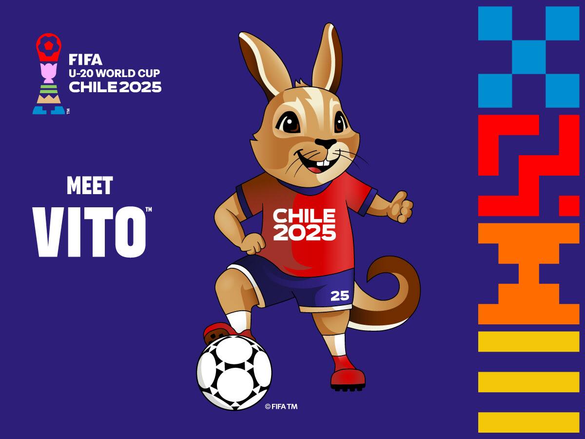 Mundial Sub 20: Vito, la vizcacha, es la mascota del evento