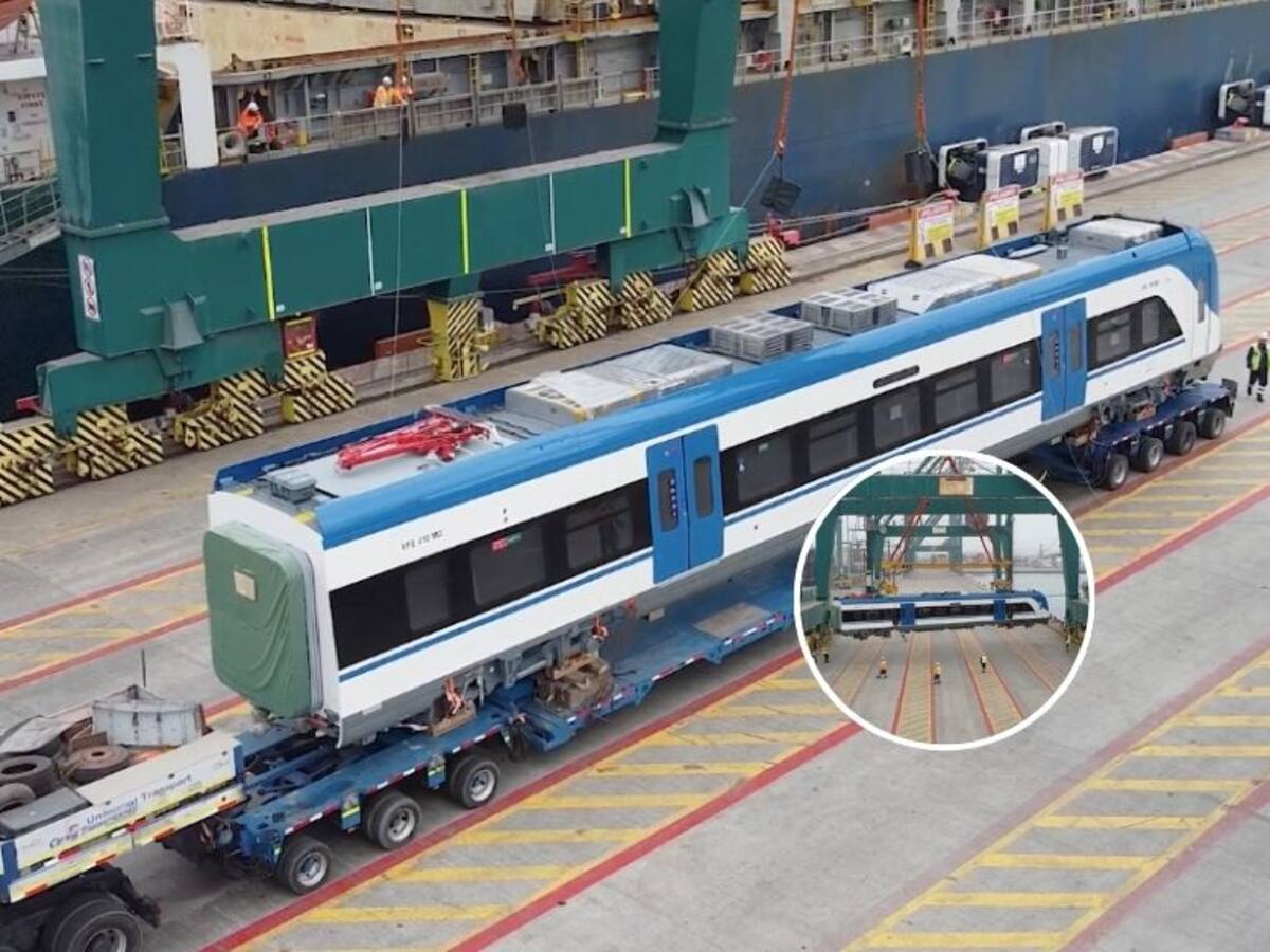 Nuevo tren de última generación se estrena en Valparaíso: así son los vagones que recorrerán la región
