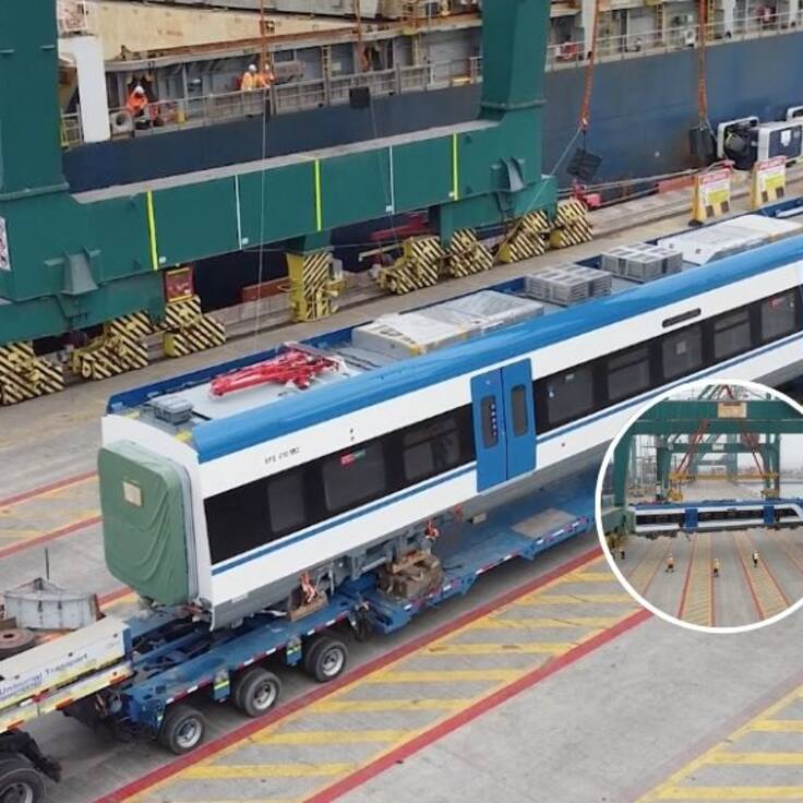 Nuevo tren de última generación se estrena en Valparaíso: así son los vagones que recorrerán la región