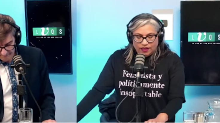 Tenso momento entre Alejandra Valle y Daniel Stingo: periodista abandonó el estudio en plena discusión
