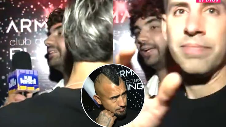 Violenta reacción: periodista atacó a equipo de TV luego de esta incómoda pregunta a Arturo Vidal