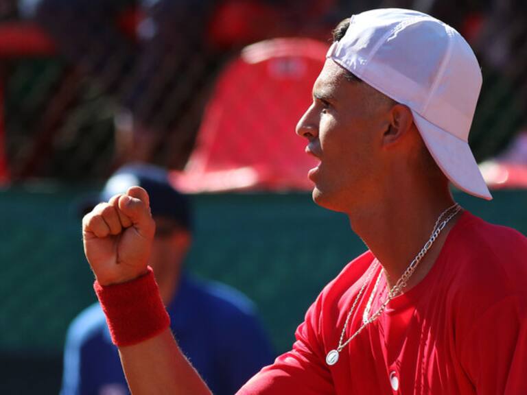 Diego Fernández le dio a Chile el cuarto punto ante Eslovenia en la serie por Copa Davis