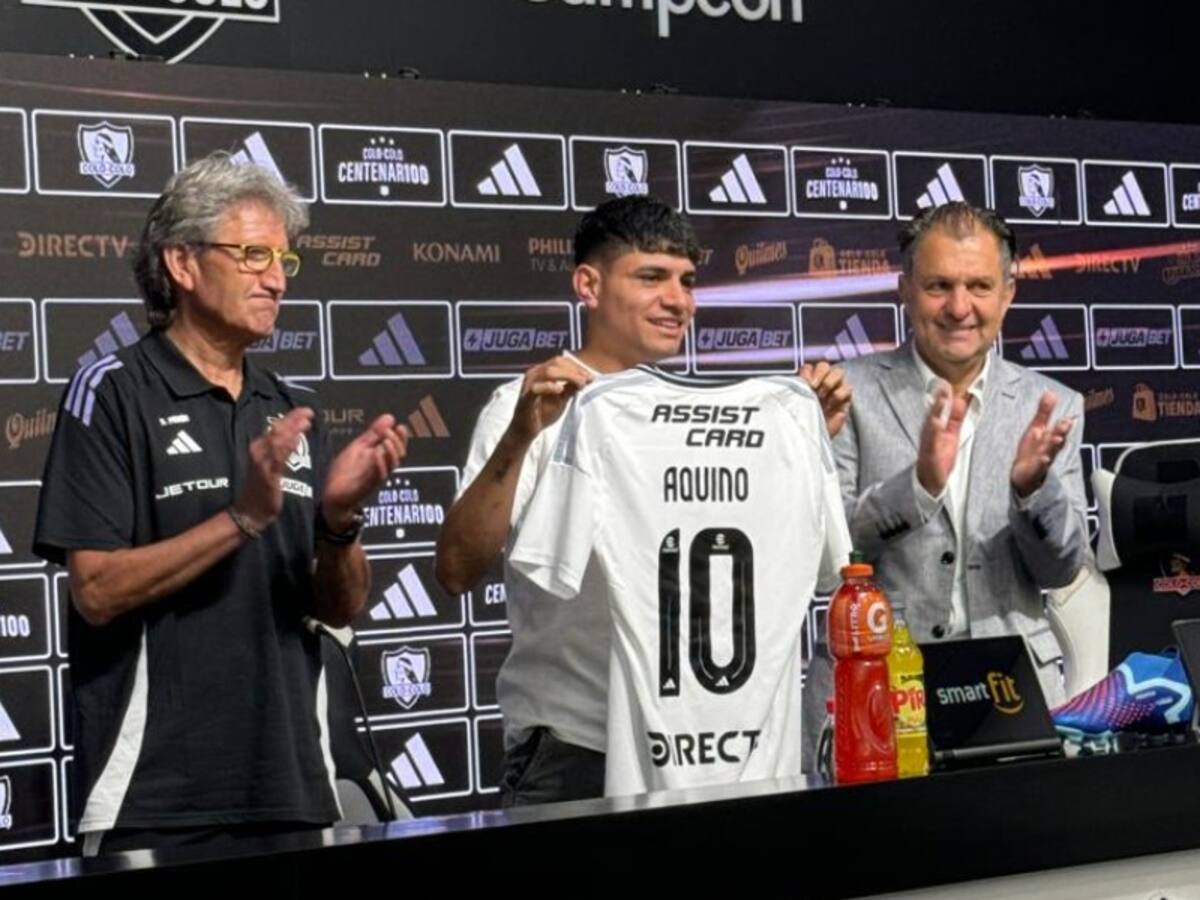 Claudio Aquino explica por qué fichó por Colo Colo y revela diálogo clave con Gustavo Quinteros: “Me dijo que iba a disfrutar”