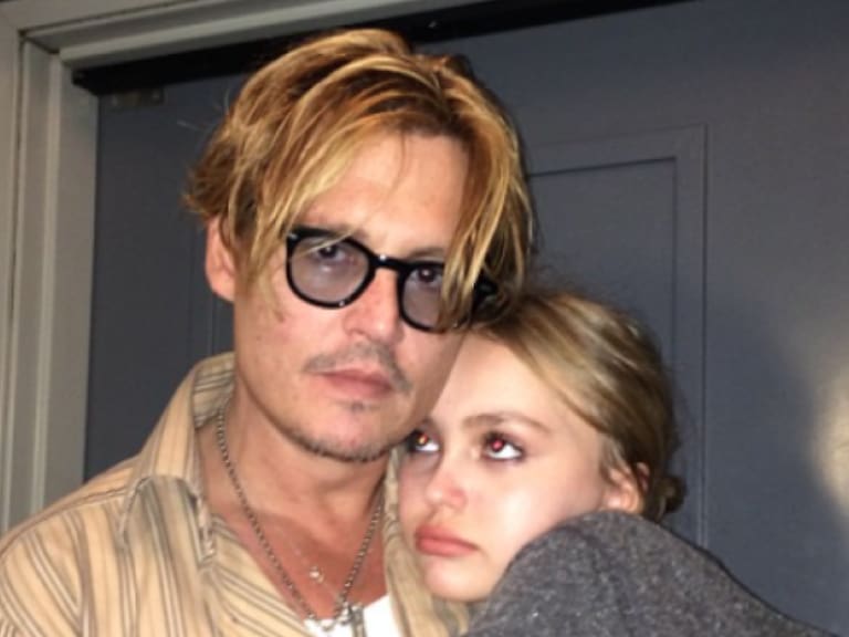 Johnny Depp reveló que le dio marihuana a su hija cuando ella tenía 13 años