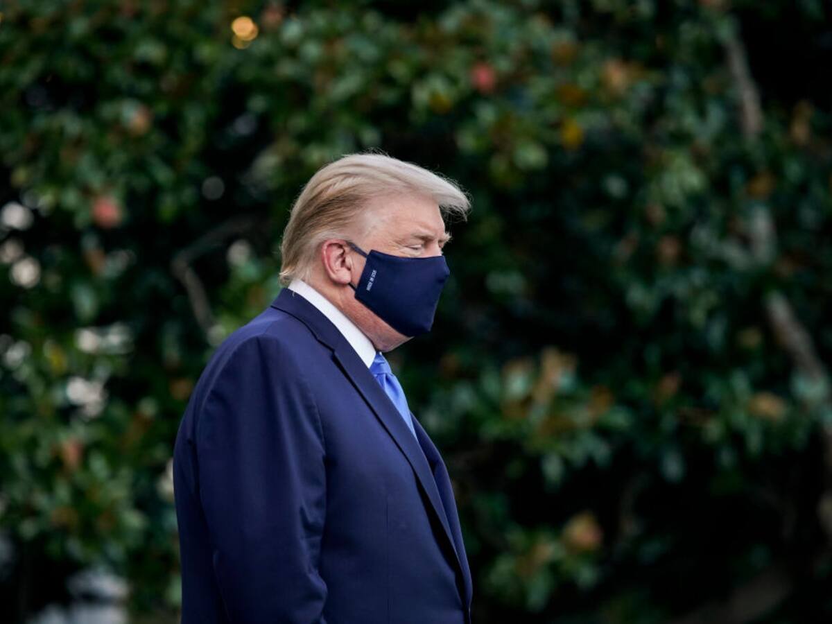Donald Trump tras contagiarse con Covid: «Estoy muy bien, pero vamos a asegurarnos de que todo salga bien»