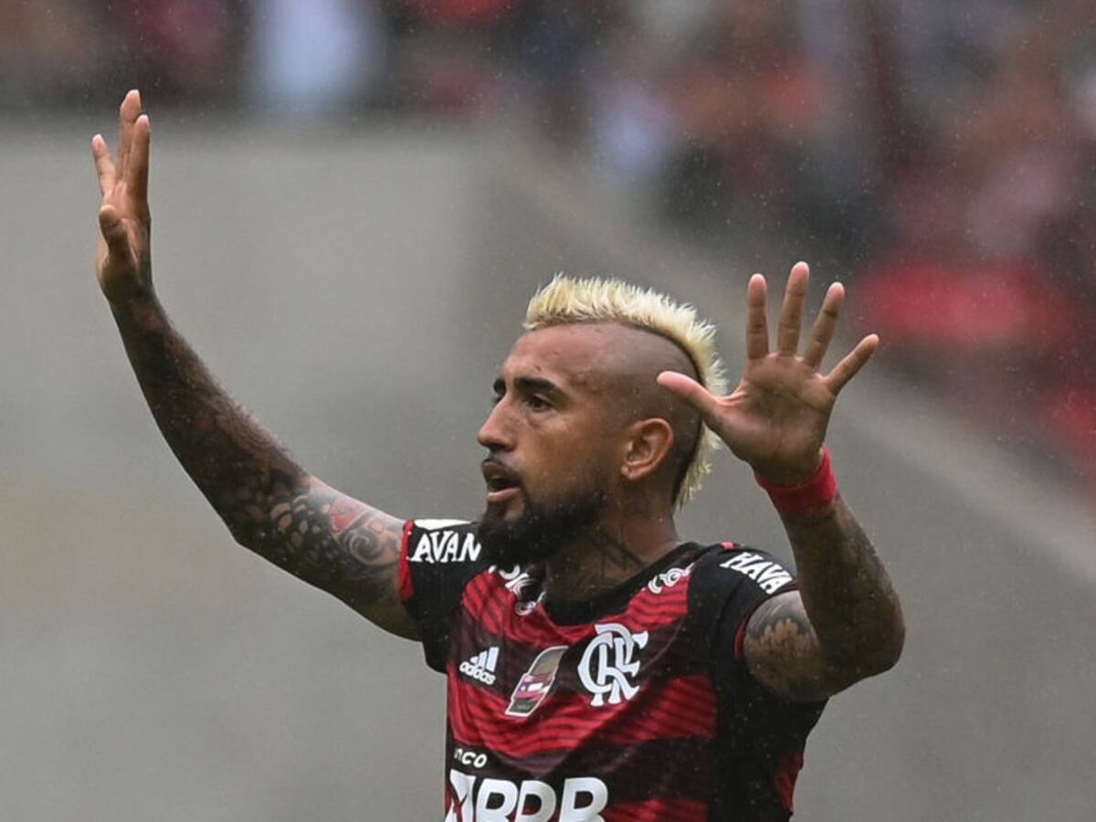 Con Arturo Vidal de titular, Flamengo volvió a ganar en el Brasileirao tras cuatro fechas
