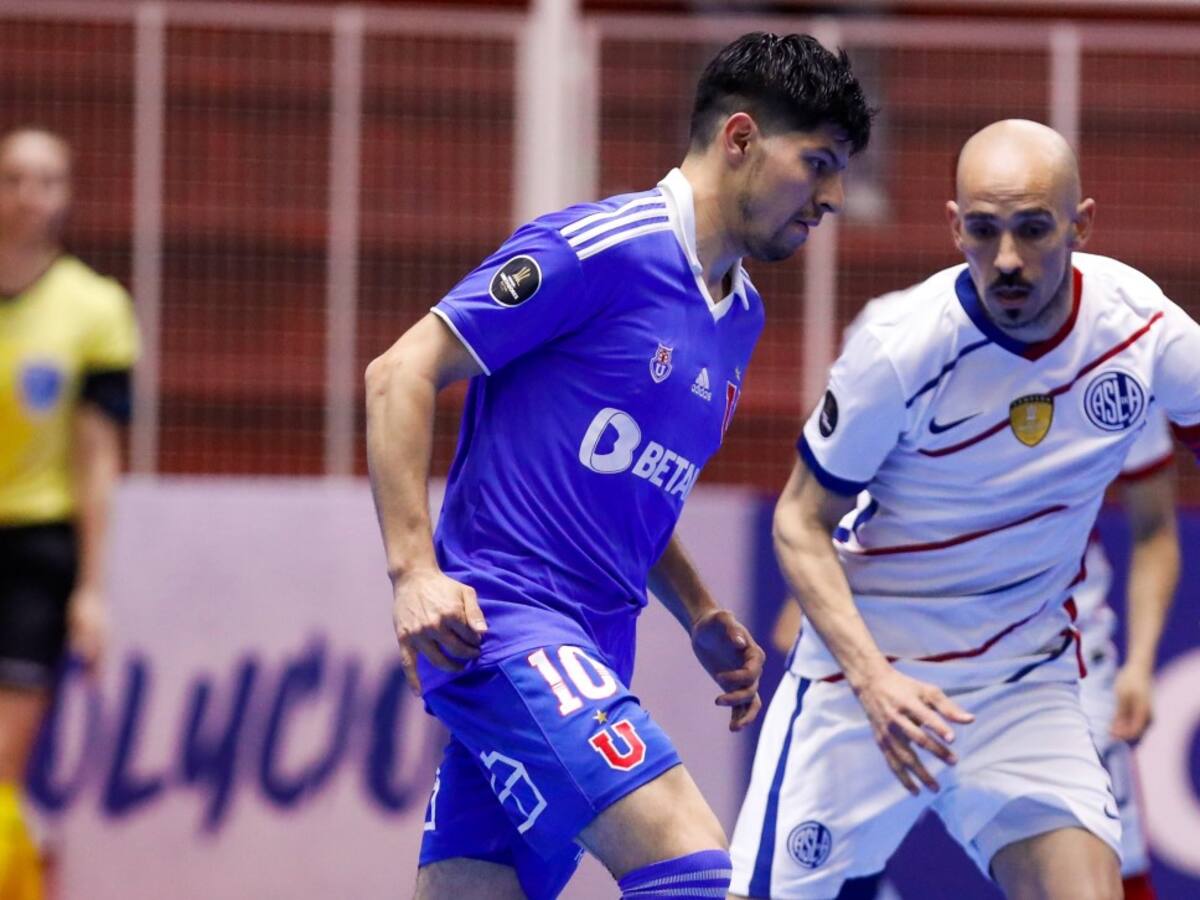 La U sumó su segunda derrota en la Libertadores de Futsal y quedó eliminado del torneo