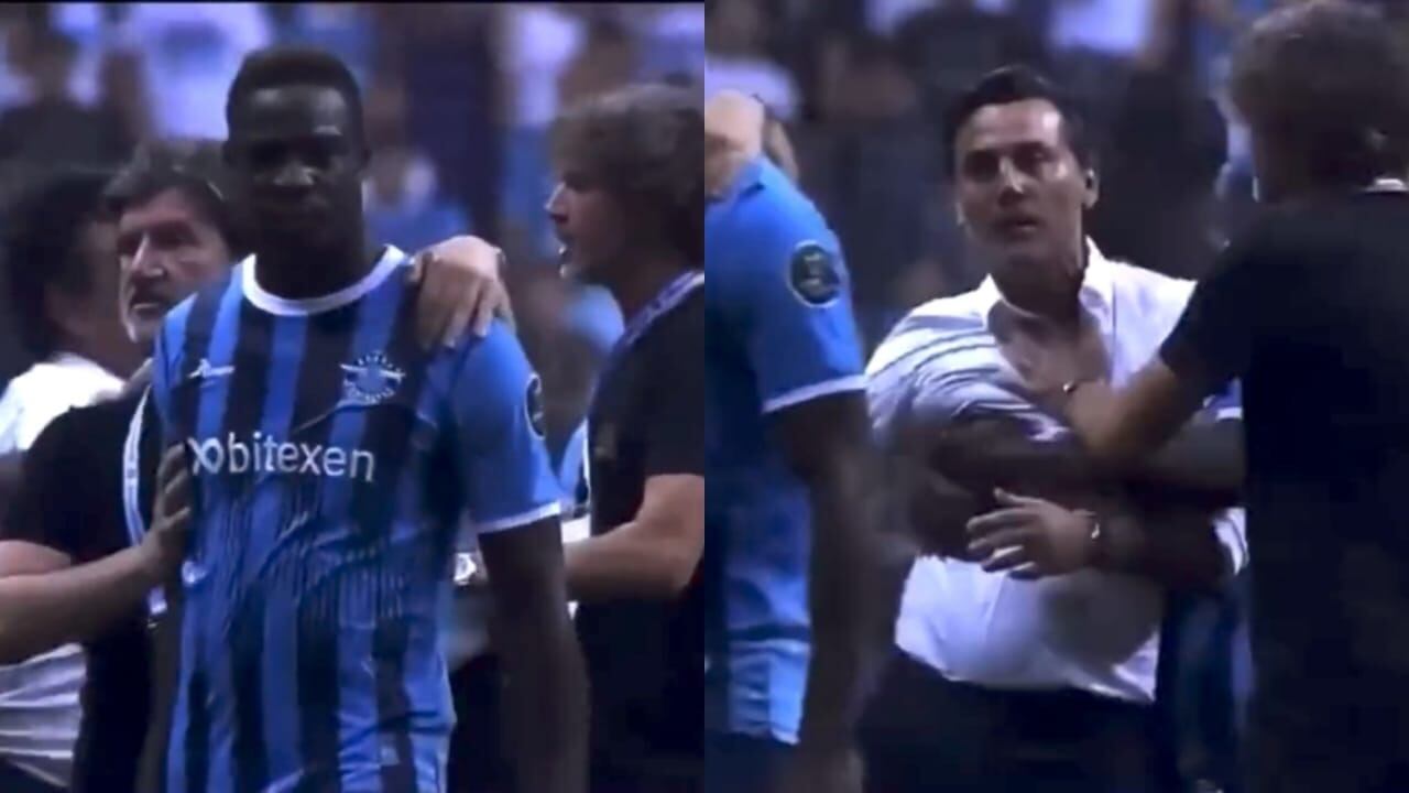 Balotelli provoca el descontrol de su DT y ambos se encaran en plena cancha