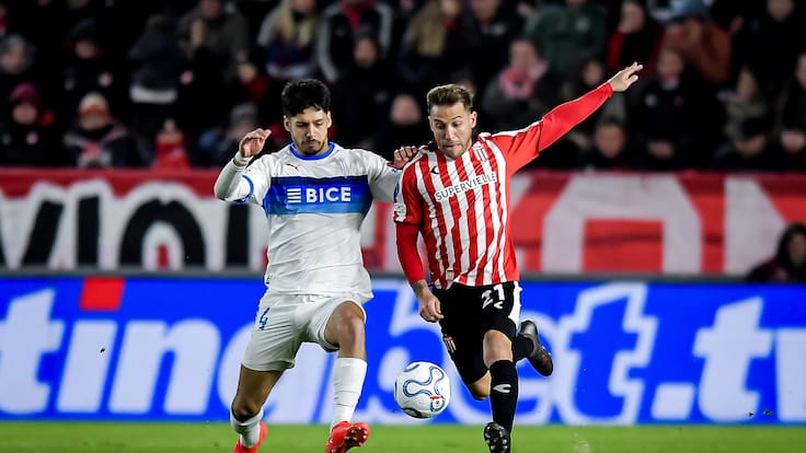 Estudiantes se impone ante la UC por la ida de los octavos de final de Copa Libertadores