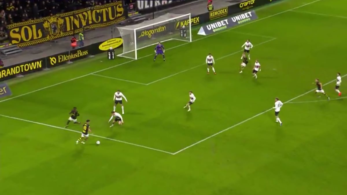 Lucas Assadi da muestras de su calidad en Europa: asistencia de lujo y un final dramático para el AIK
