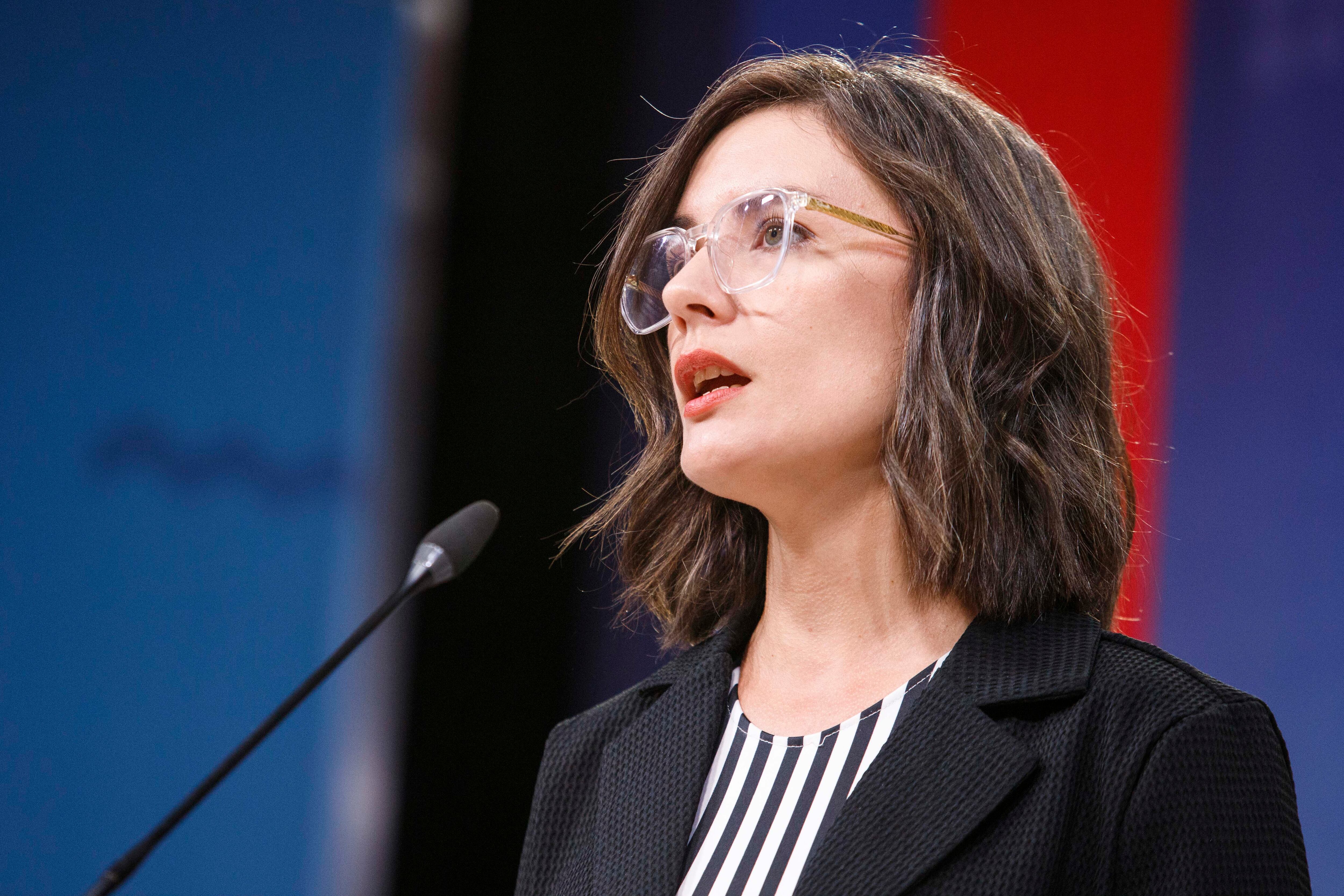 Agencia Uno | La ministra vocera de Gobierno, Camila Vallejo
