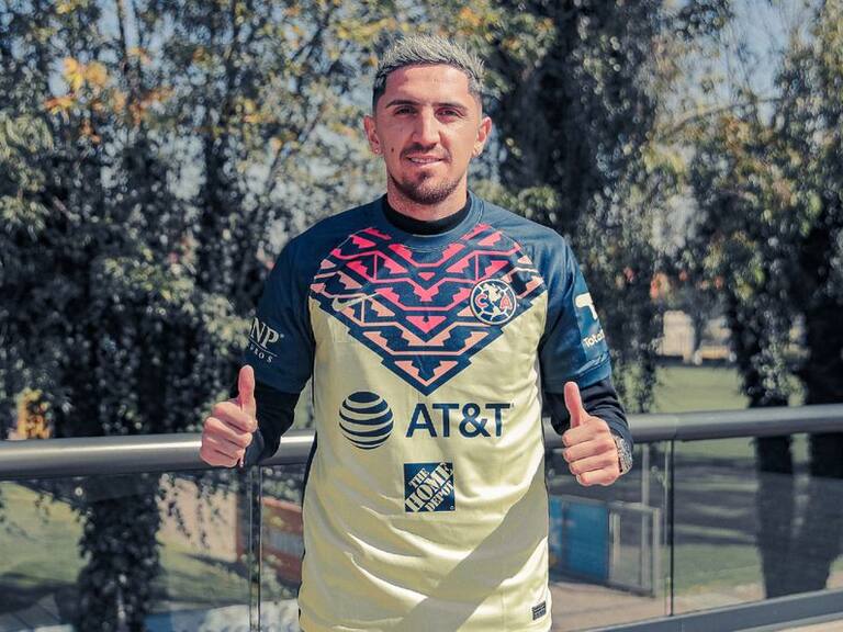 Ya es oficial: el América de México presentó en gloria y majestad al chileno Diego Valdés como su nuevo refuerzo