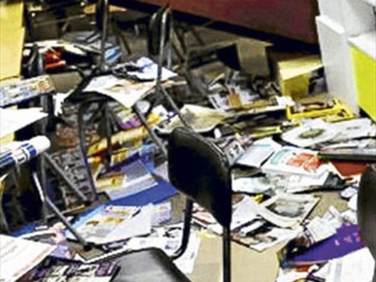 Alcalde de Penco inició acciones legales por destrozos en toma de liceo