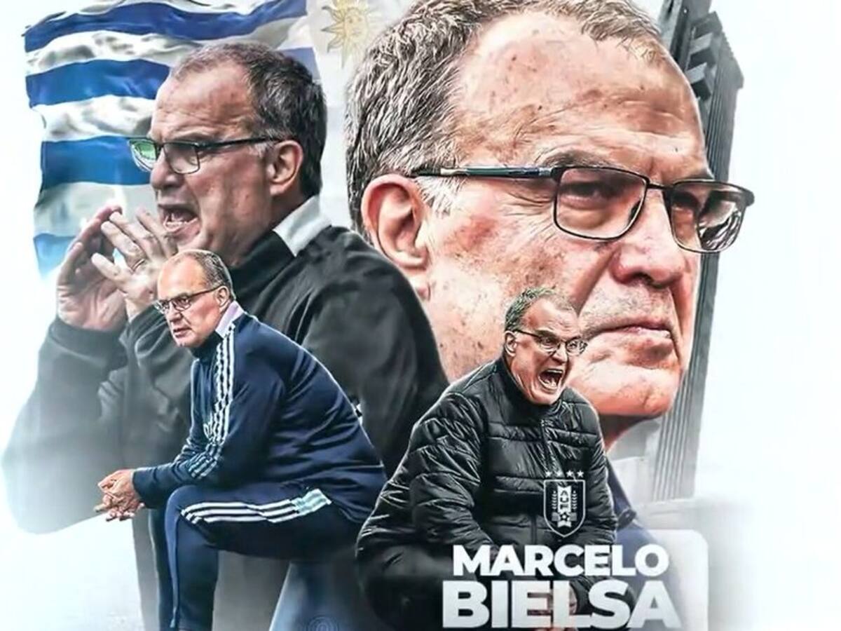 ¡Locura charrúa! Marcelo Bielsa fue oficializado como nuevo DT de la selección uruguaya de fútbol
