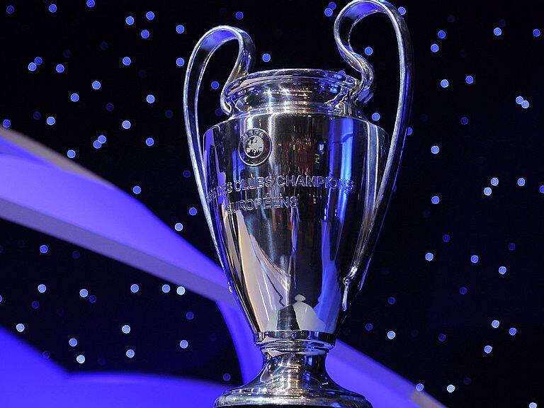 MONTE CARLO, MONACO - AUGUST 28: A general view of the UEFA Champions League trophy at the UEFA Champions League Draw for the 2008/2009 season at the Grimaldi Center on August 28, 2008 in Monte Carlo, Monaco. (Photo by Denis Doyle/Getty Images)