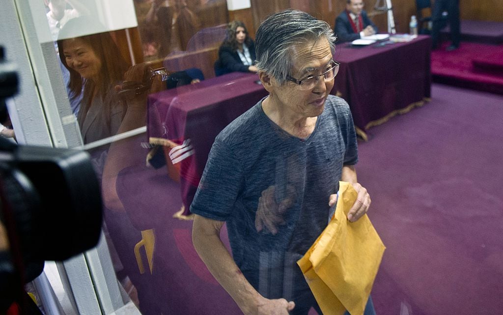 Alberto Fujimori ante los tribunales de justicia peruanos