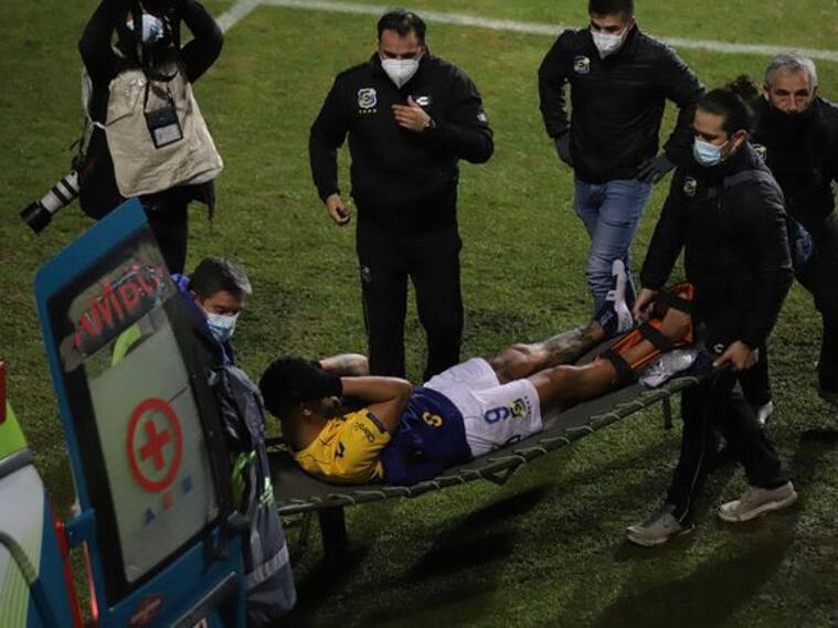 Matías Campos López se rompió el tendón de aquiles y será baja en Everton