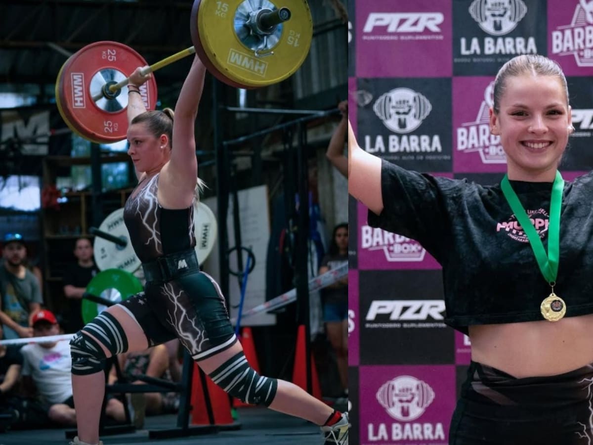Campeona argentina de halterofilia explica por qué se vino a vivir a Chile: “La mejor decisión que podría haber tomado”