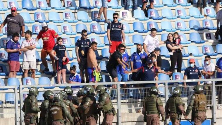 Sancionan a Universidad de Chile con cinco partidos como local a puertas cerradas
