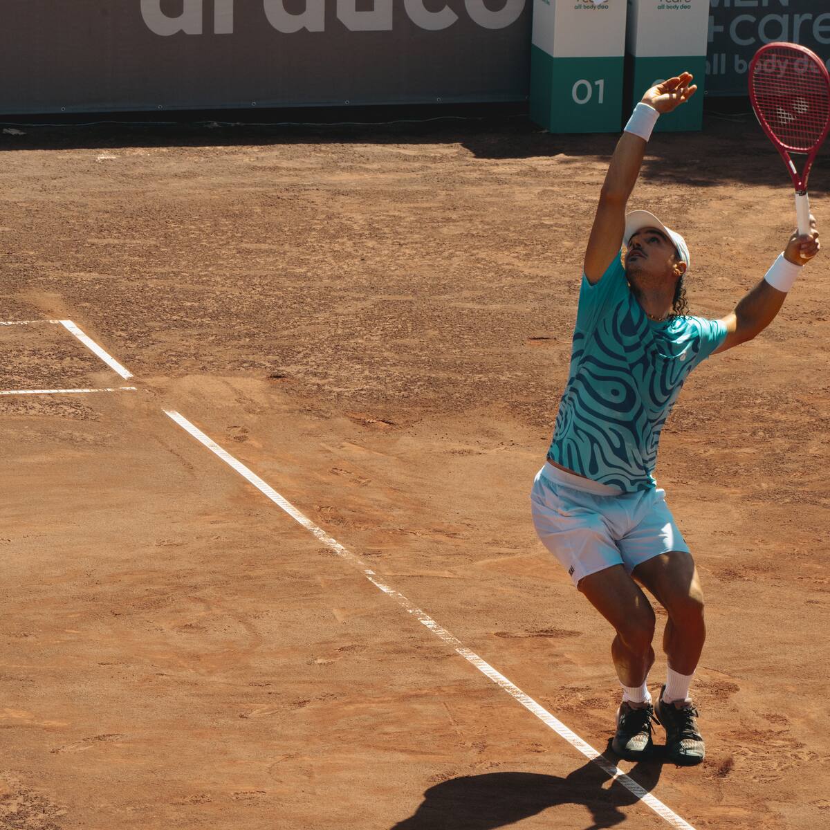 La verdad detrás del curioso gesto de tenista argentino en el Dove Men+Care Challenger de Santiago