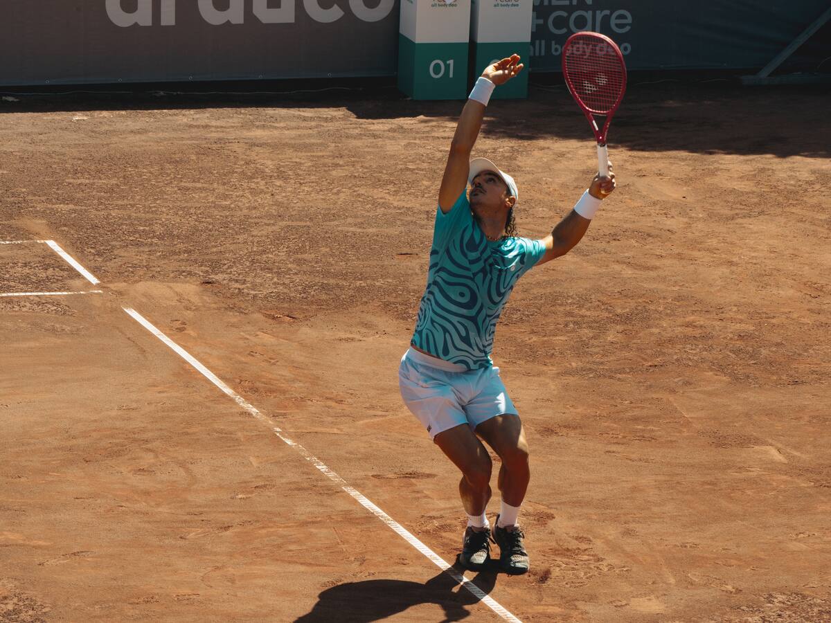 La verdad detrás del curioso gesto de tenista argentino en el Dove Men+Care Challenger de Santiago