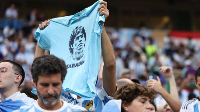 Apelando a todo: en Argentina se encomiendan a Diego Maradona para ganar el título de Qatar 2022