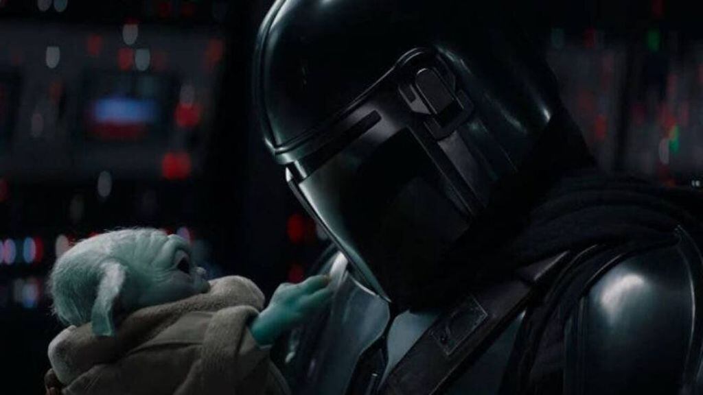 Pedro Pascal y Grogu - The Mandalorian