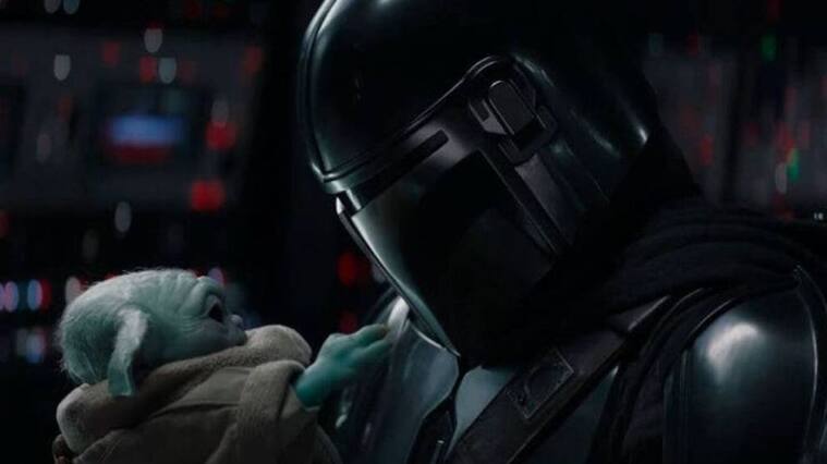 Pedro Pascal y Grogu - The Mandalorian