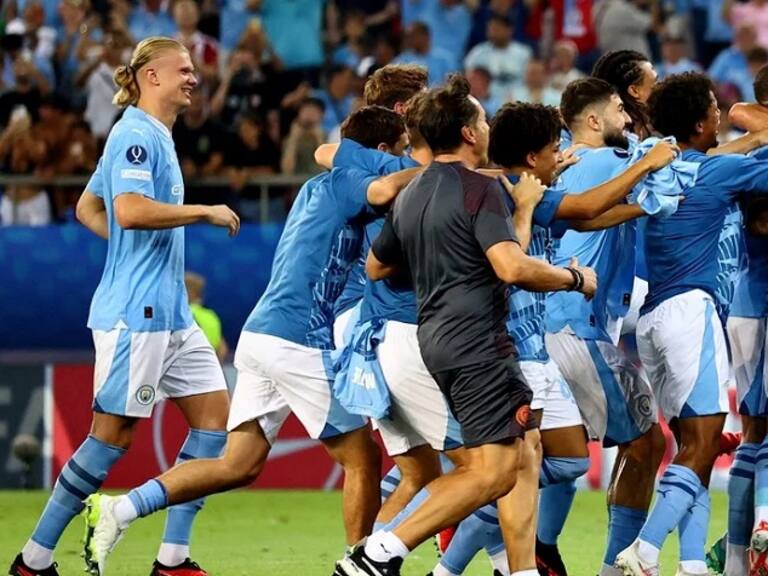 El mejor de Europa: Manchester City levanta un nuevo trofeo tras vencer en una reñida Supercopa al Sevilla