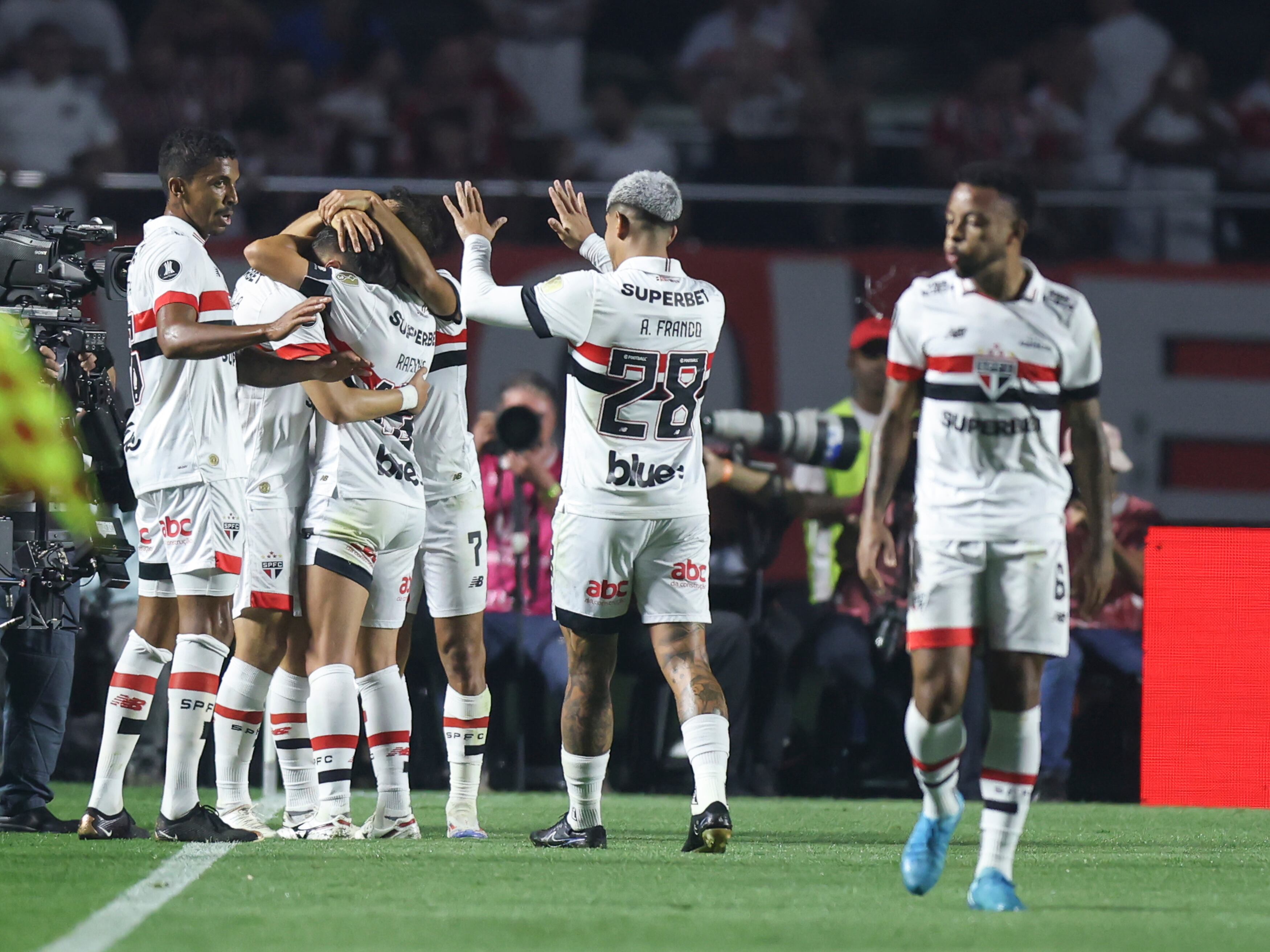 São Paulo derrotó a Nacional y avanzó a los cuartos de final de la Copa Libertadores 2024 | Getty Images